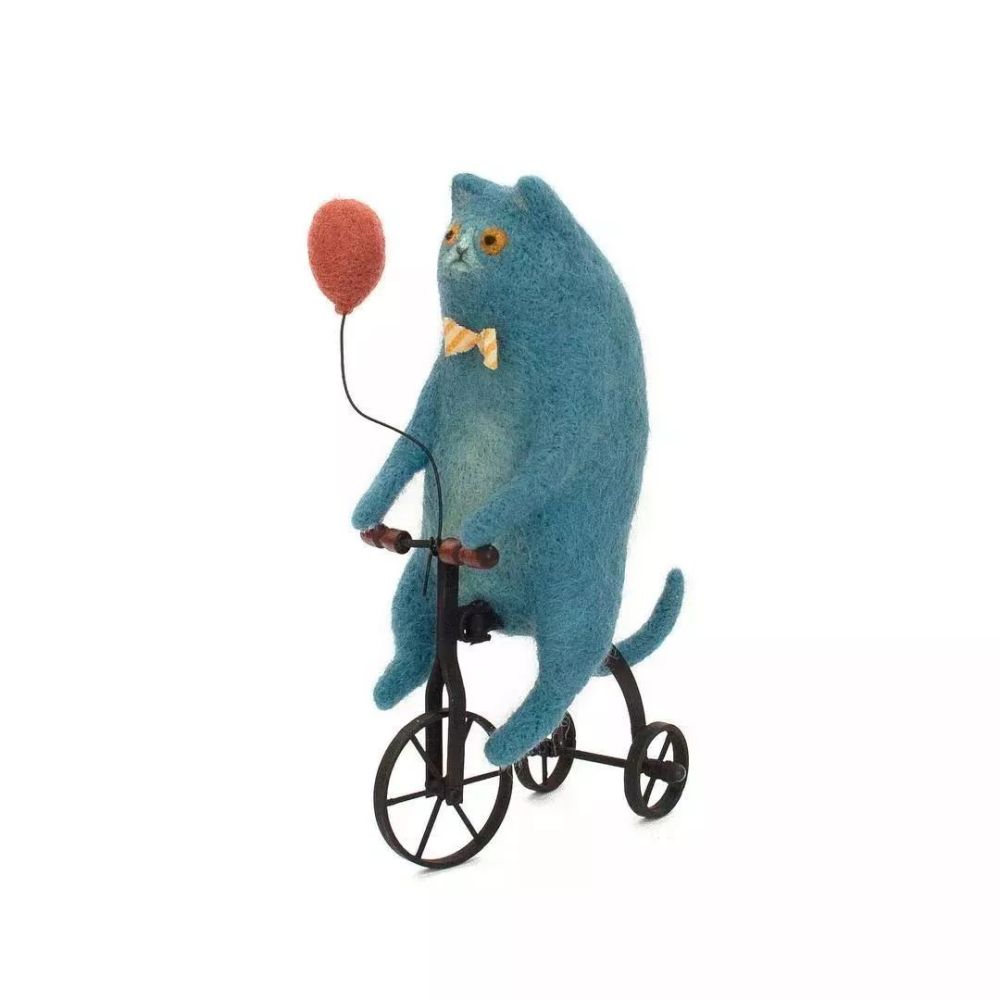 1在lindsey thomas的羊毛毡动物世界里,我们可以看到许多可爱迷人的小