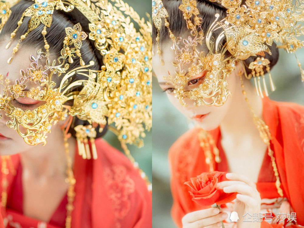 最近"半面妆"重现江湖,想做你的妲己,毁了你的江山,也毁了你