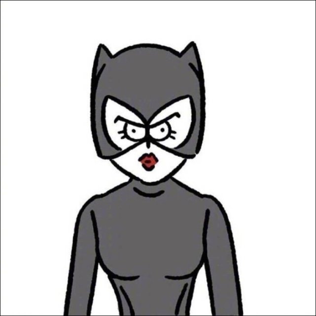 腾讯                     第一组图片是一组漫画,是两个蝙蝠侠的图片