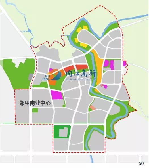 內江高新區高橋城市意向規劃(四)