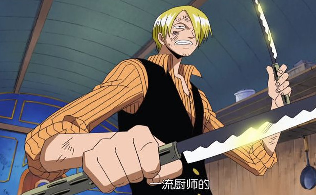 海贼王:最会玩刀的人,红发鹰眼靠边站,不是索隆,是草帽团的他