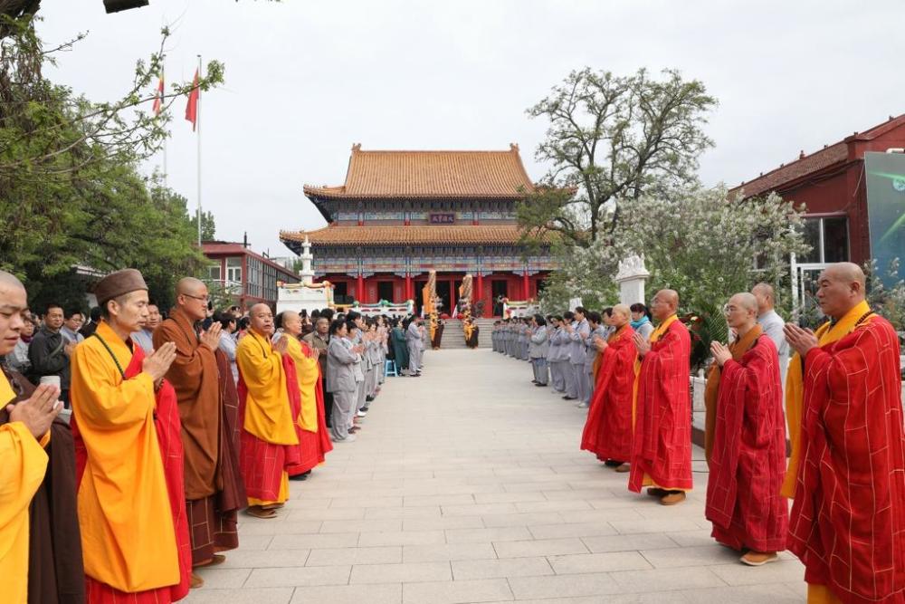 河北华严禅寺能弘大和尚晋院升座庆典隆重举行