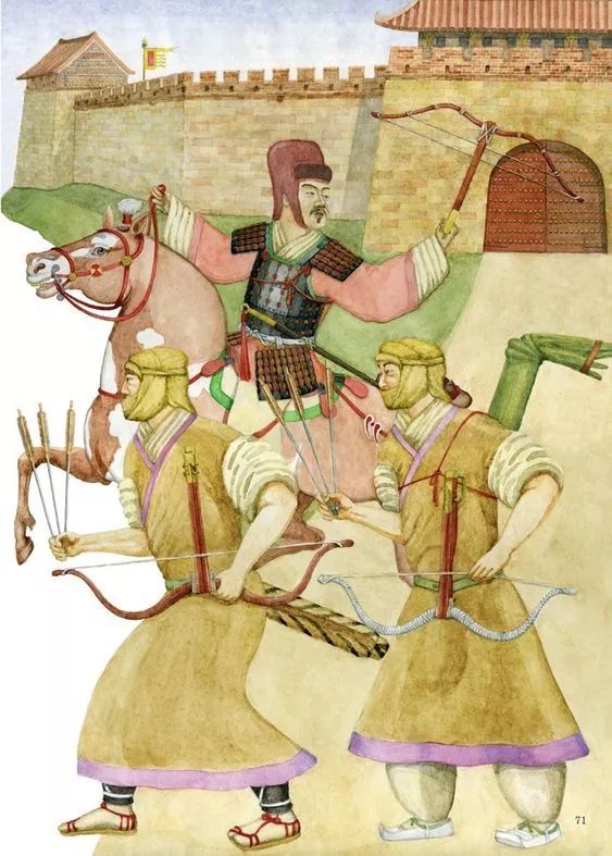 北匈奴看到东汉恢复在西域的机构建制,于是就派遣左鹿蠡王率2万骑兵攻