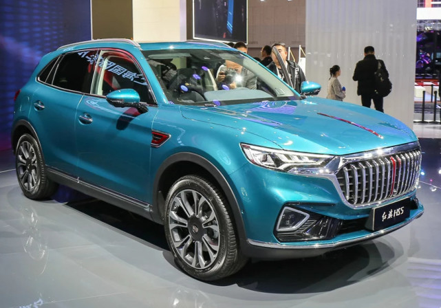 的suv车型的hs5和hs7是根据早些年前利用红旗发布的概念车打造出来的