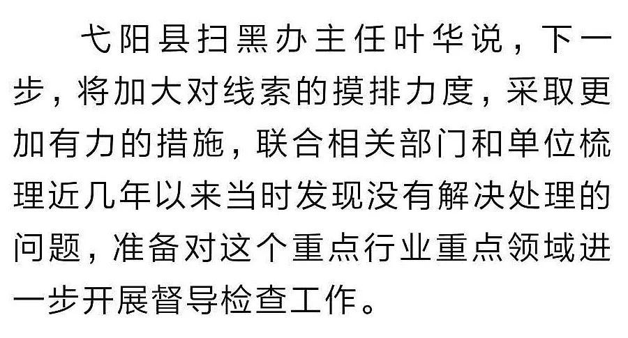 弋阳共办理涉黑涉恶案件43起上饶经开区一恶势力团伙受到法律制裁