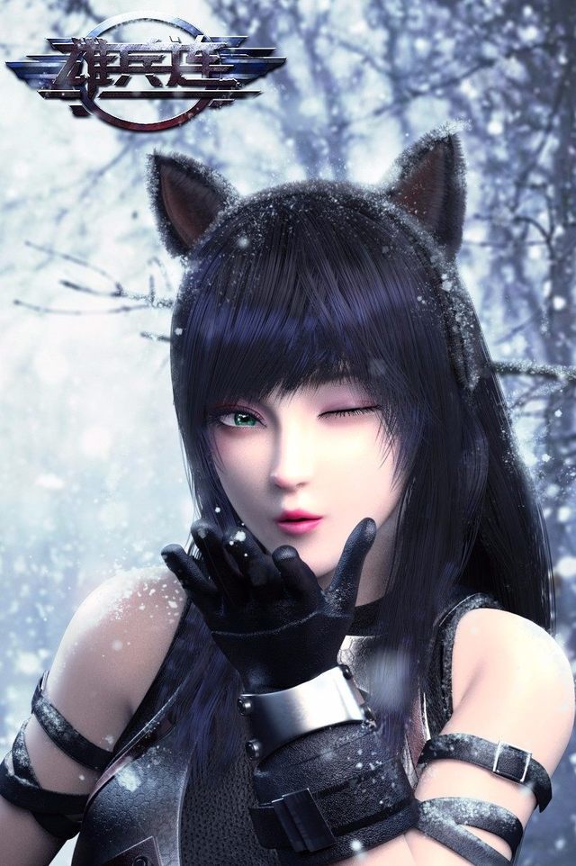 《超神学院》阿狸手机壁纸:这样可爱的姑娘,直击少男心!