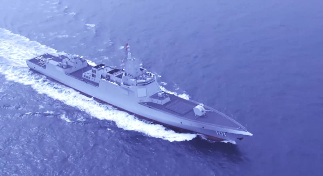 055大驱尺寸数据公开排水量11000吨原来没有想象中大