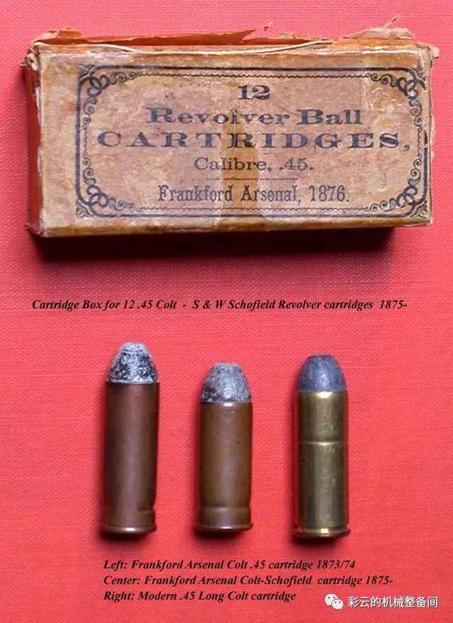 为什么老式45longcolt弹壳靠近底部有道沟