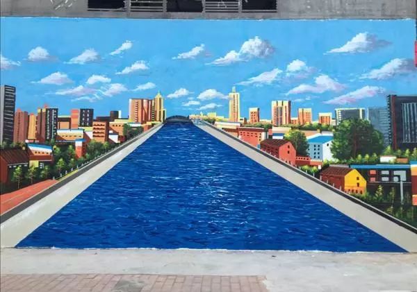 30年创造2千个墙体彩绘 6旬"老郑州"以墙为画布扮靓城市