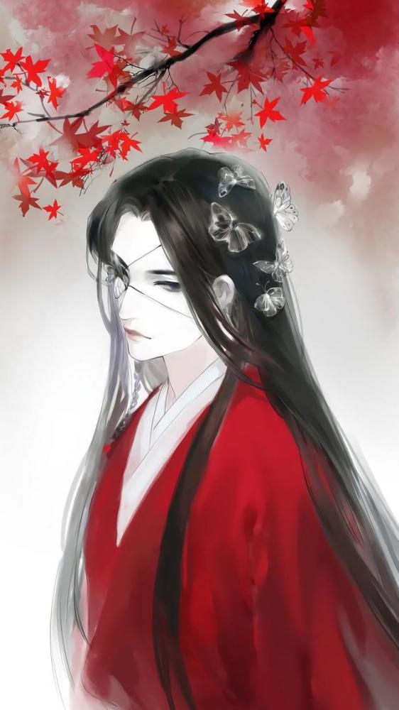 天官赐福高清漫画半掀开红盖头的怜怜真是太美了