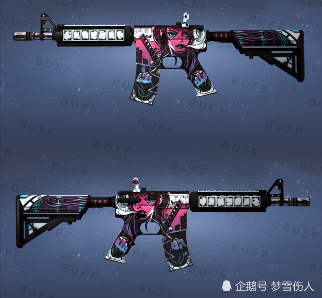 csgo盘点一下那些好看又手感爆炸的m4a4皮肤