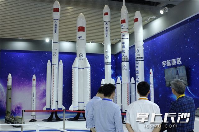 中国航天成就展今日在湖南国际会展中心展出