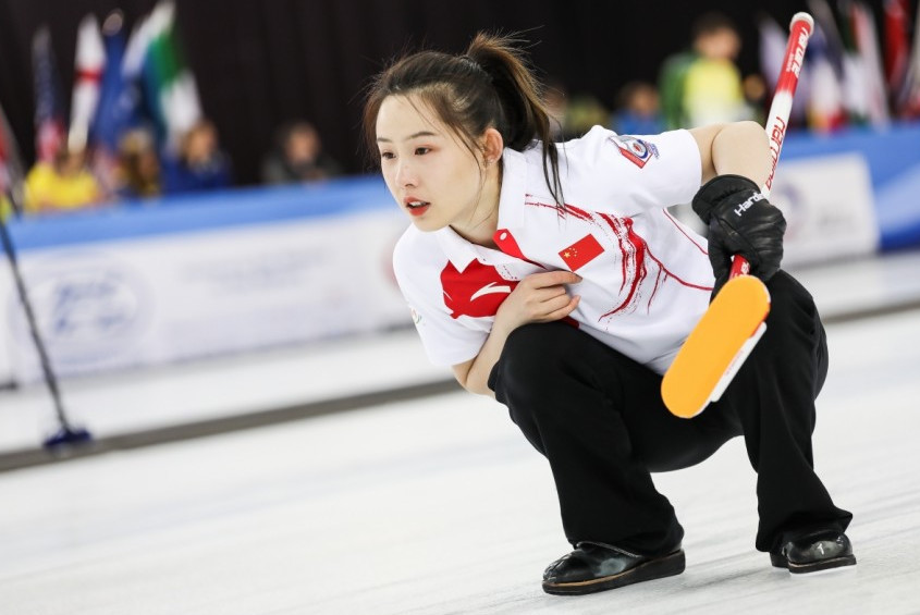 中国队选手付一玮中国横扫克罗地亚队 排名小组第四无