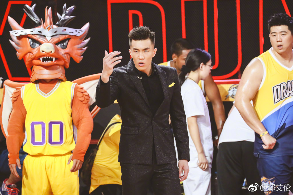 郭艾伦将录制跑男任大庆站嘉宾 搭档angelababy萧敬腾