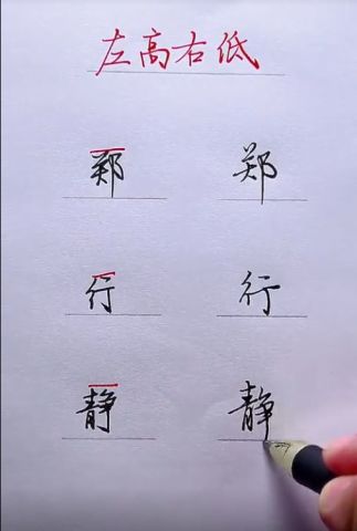 为什么写字不好看?这些规律书法家一般不说,视