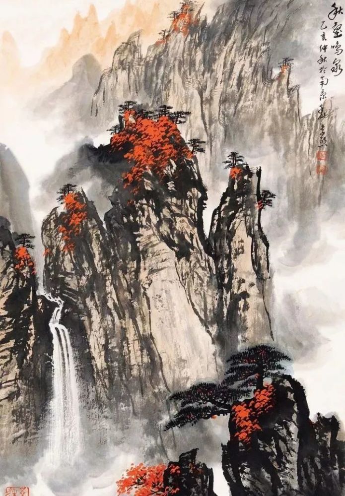 山水图|100幅精品山水图！这才叫好山好水，真是美不胜收！