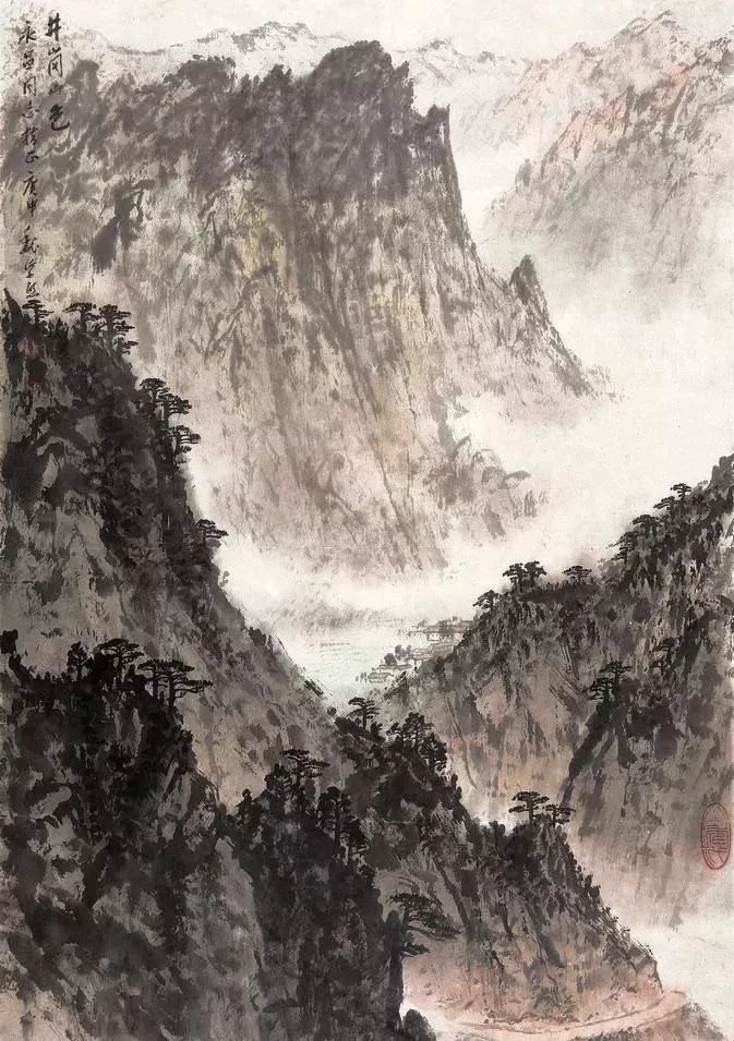 山水图|100幅精品山水图！这才叫好山好水，真是美不胜收！