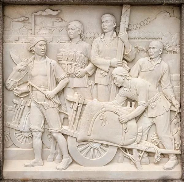 刘开渠《人民英雄纪念碑浮雕·胜利渡长江》刘开渠(1904-1993),中国