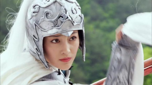 隋唐演义惊艳美人:她颜值在线,武艺超群.网友:太正了!