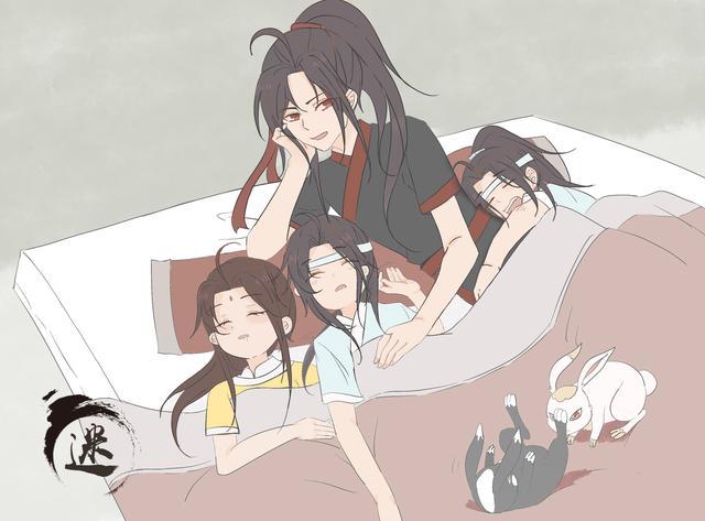 《魔道祖师》萌萌哒魏无羡朝你发射爱心,请你接受哟!