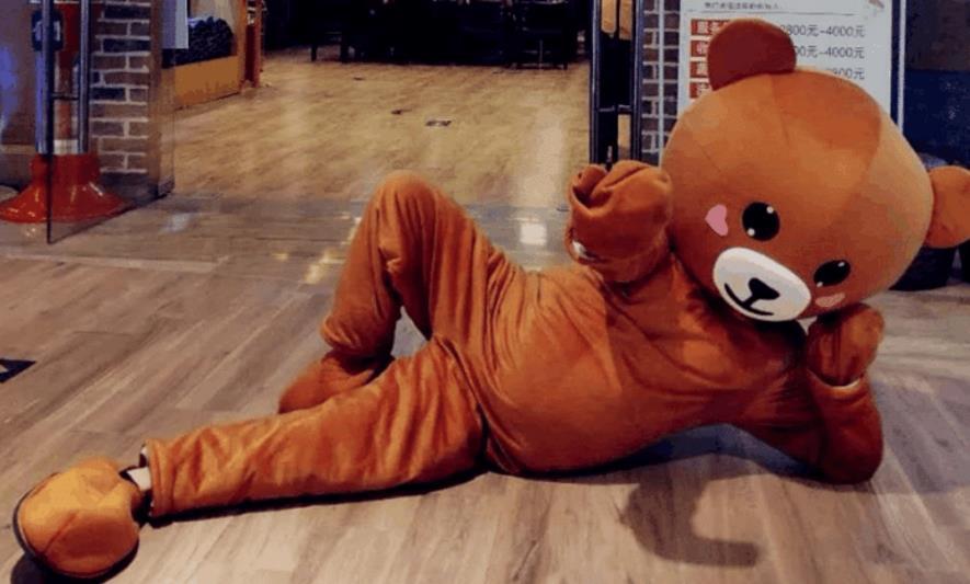 抖音"最美网红熊"火了,生图意外流出,网友:温婉都不算什么