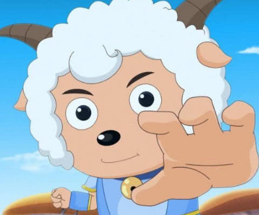 原以为喜羊羊妈妈很美了,看到沸羊羊妈妈后,真的被惊艳到了