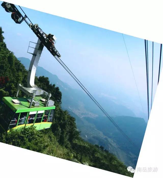 南岳衡山缆车图片