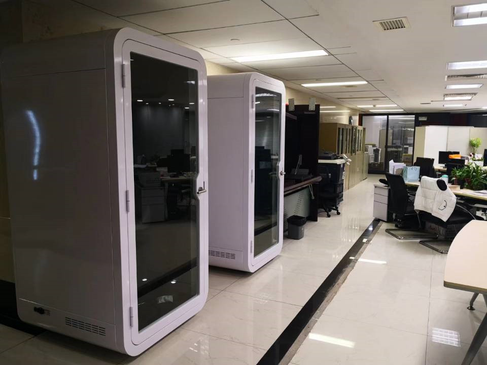 东方恩航隔音电话亭彻底解决"噪音"痛点