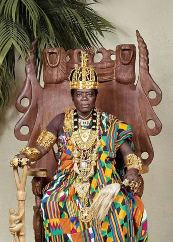 班萨国王(togbe ngoryifia céphas kosi bansah)统治着加纳国内霍霍