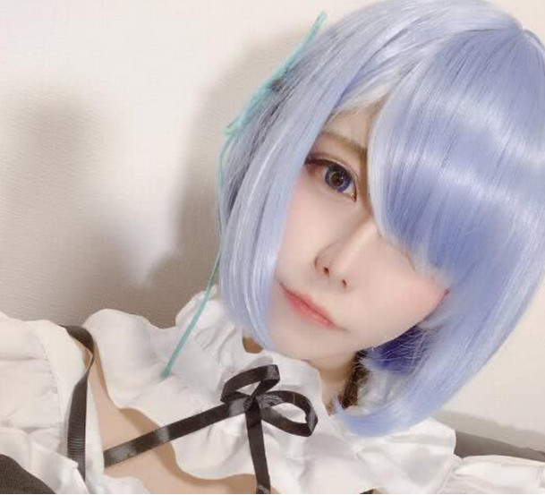 女装大佬cos雷姆看了化妆前后网友直呼这颜值我跪了