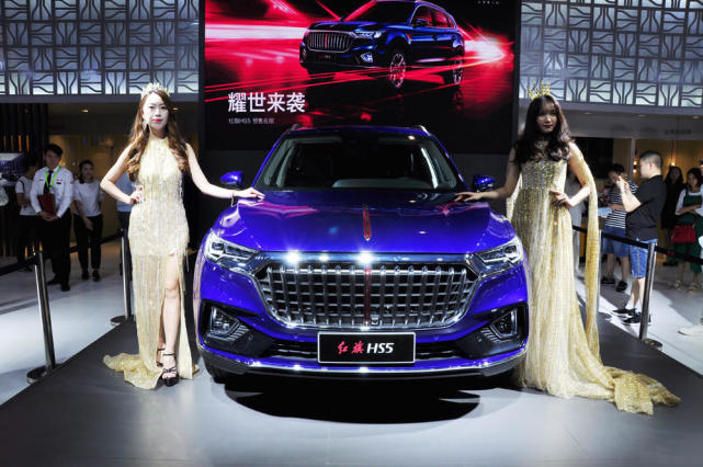 红旗hs5重磅亮相东莞五一国际车展