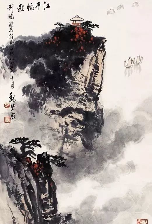 山水图|100幅精品山水图！这才叫好山好水，真是美不胜收！