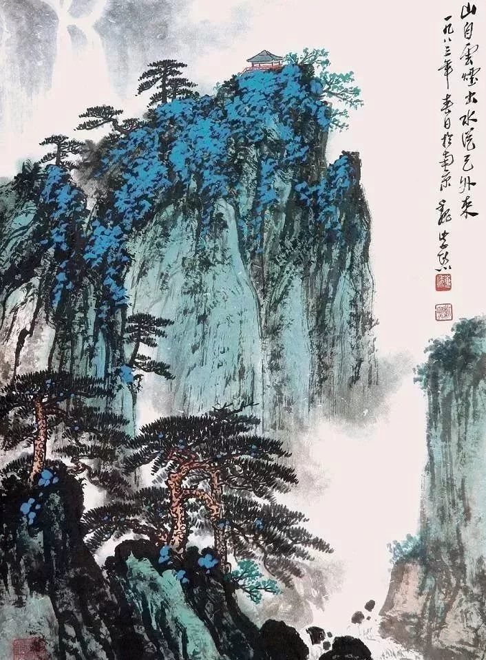 山水图|100幅精品山水图！这才叫好山好水，真是美不胜收！
