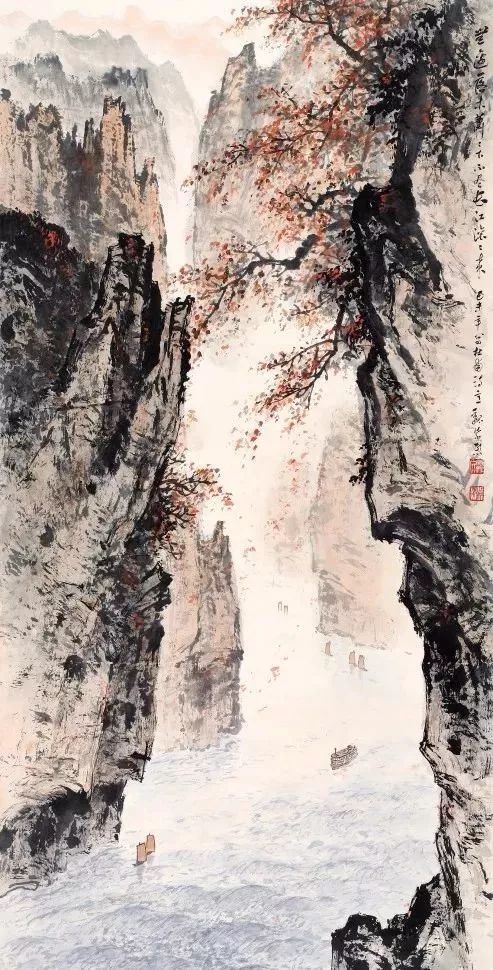 山水图|100幅精品山水图！这才叫好山好水，真是美不胜收！