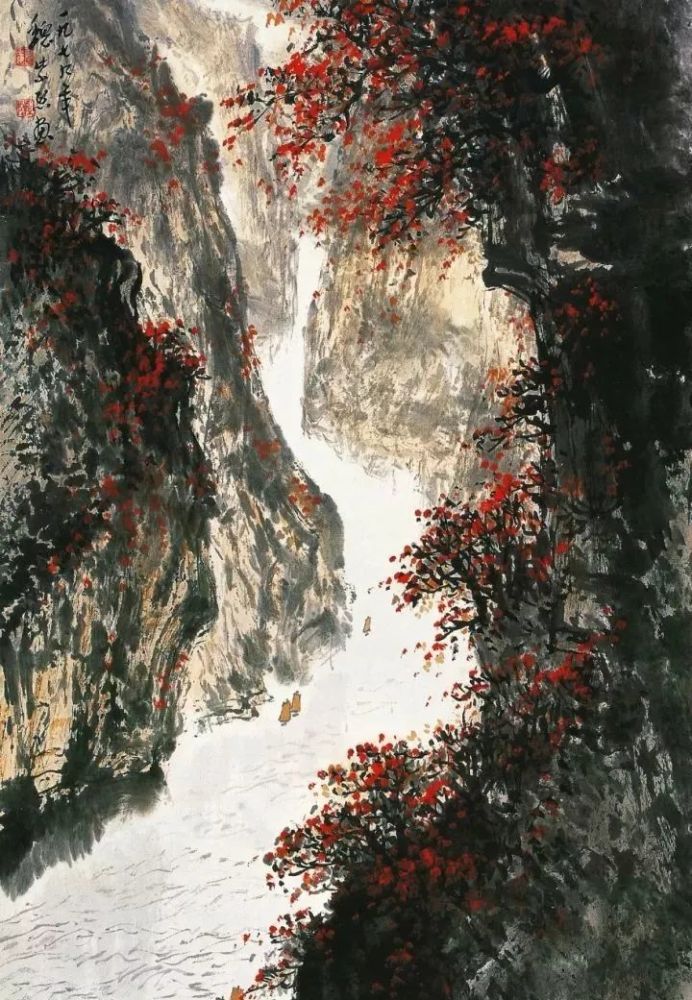 山水图|100幅精品山水图！这才叫好山好水，真是美不胜收！