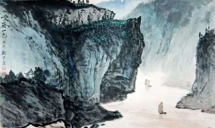 山水图|100幅精品山水图！这才叫好山好水，真是美不胜收！