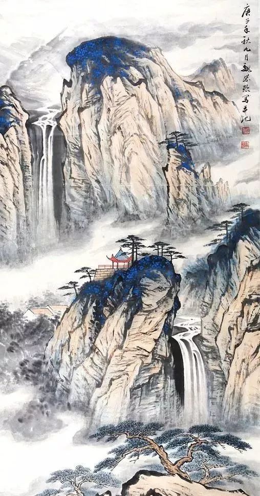 山水图|100幅精品山水图！这才叫好山好水，真是美不胜收！