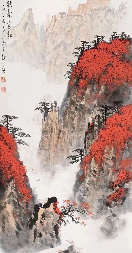 山水图|100幅精品山水图！这才叫好山好水，真是美不胜收！