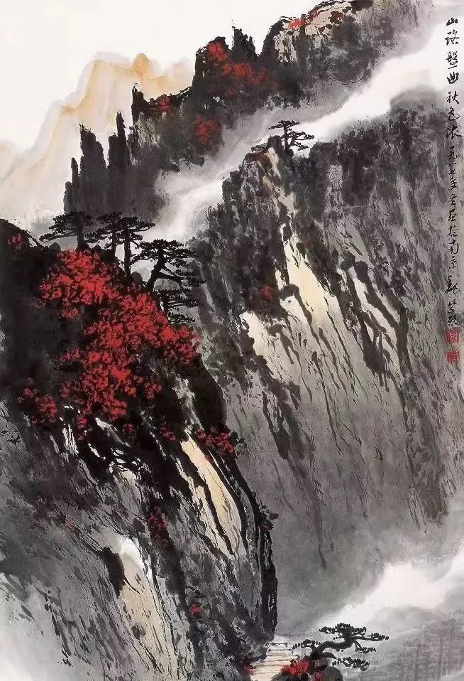 山水图|100幅精品山水图！这才叫好山好水，真是美不胜收！