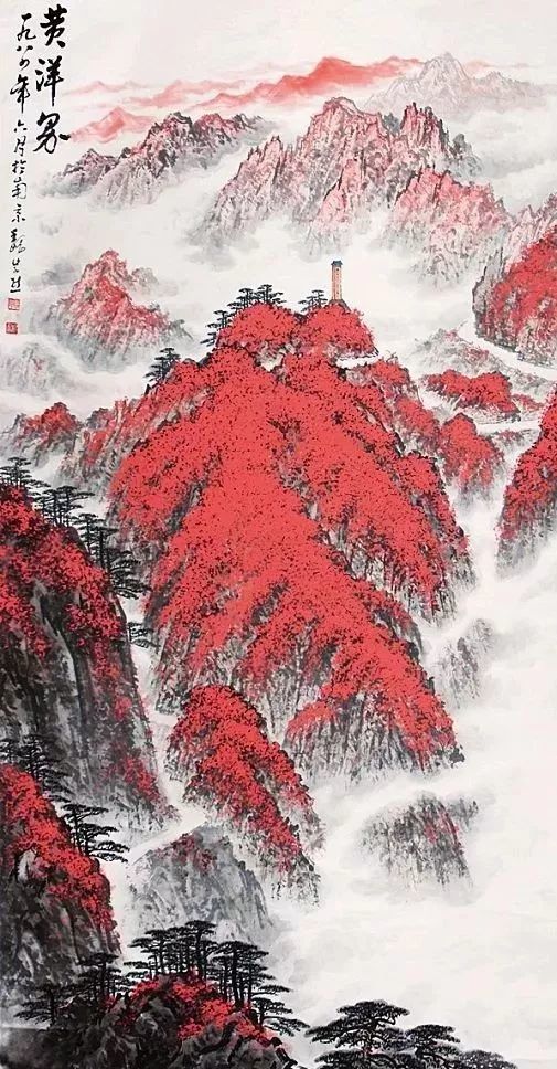 山水图|100幅精品山水图！这才叫好山好水，真是美不胜收！