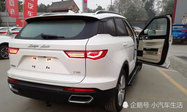 眾泰t700,眾泰,suv,汽車市場,中型suv