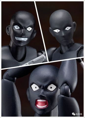 柯南里的凶手小黑人再次推出figma真·犯人