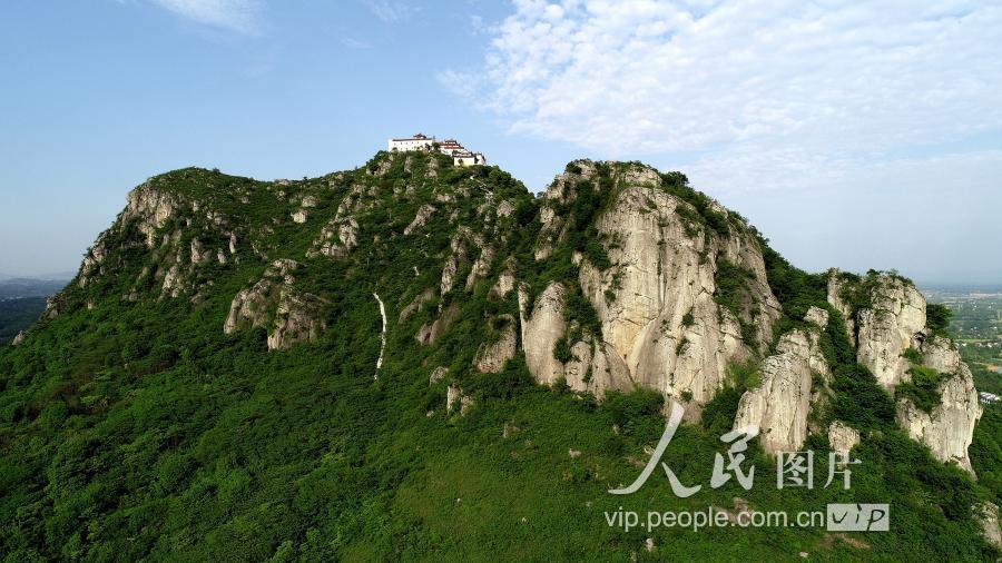 安徽庐江:"皖中小桂林"岱鳌山风光如画