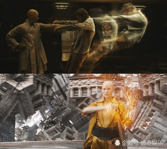 都说光头的古一法师很丑,看到她生活照,网友:颜值不输斯嘉丽