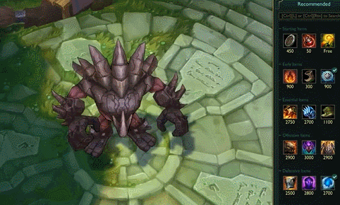 熔岩巨兽打野|lol:看起来肉肉但有伤害的英雄,第一个吃的越多伤害越高