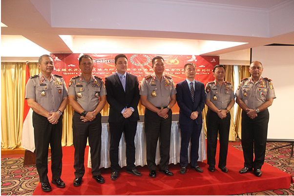 海螺水泥与印尼中央警察治安维护局签约
