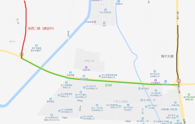 報姐從市交通局瞭解到,近日,s101省道(海寧大道——環西二路)