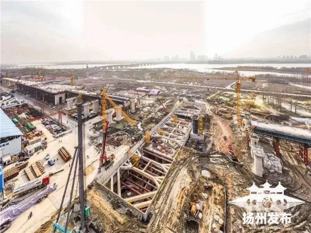 扬州地铁1号线这项工程完工啦!二期工程今年结束!未来