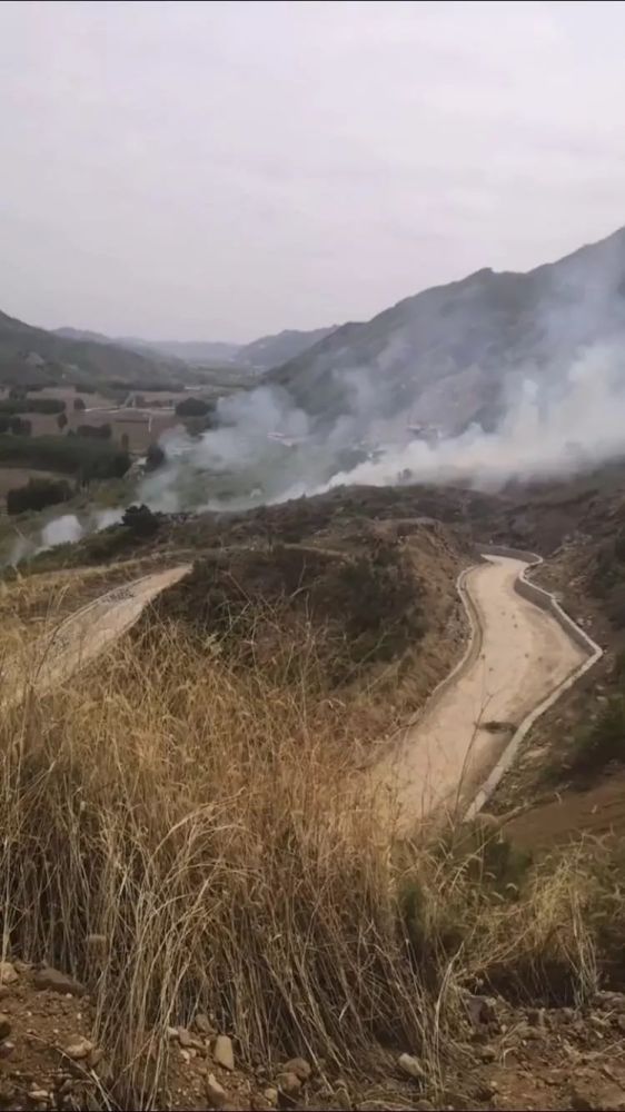 承德县甲山镇山林发生火灾!