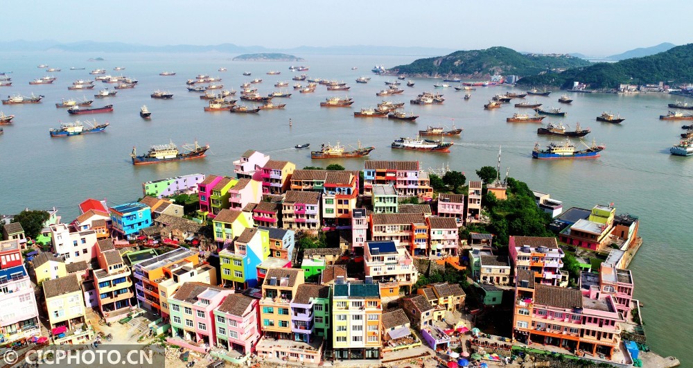 浙江温岭:七彩小岛